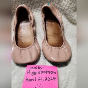 Blush Patent Tieks Size 9